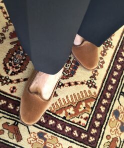 Alternative view of Friulane donna in velluto marrone caramello
